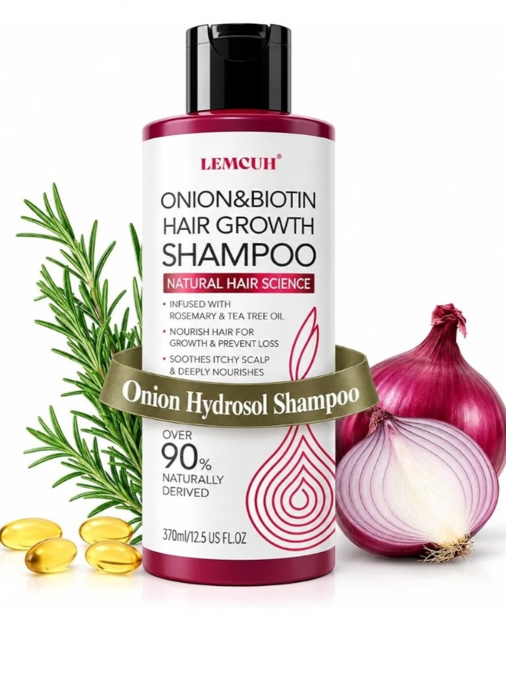 Onion & Biotin Hair Growth Shampoo/BNIB